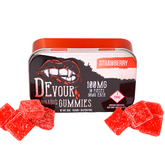 Devour Strawberry Thc Gummies