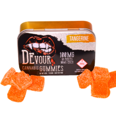 tangerine devour cannabis gummies