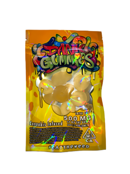 Pineapple – Premium DANK Gummies