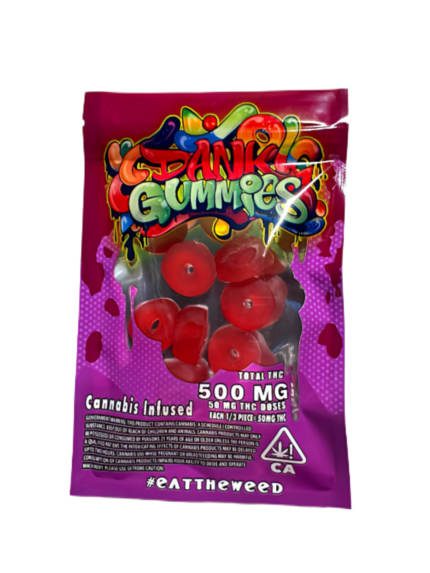 Raspberry – Premium DANK Gummies