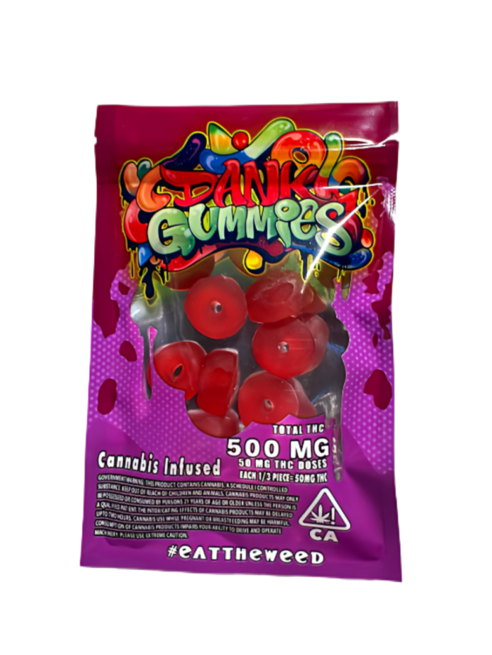 Raspberry – Premium DANK Gummies