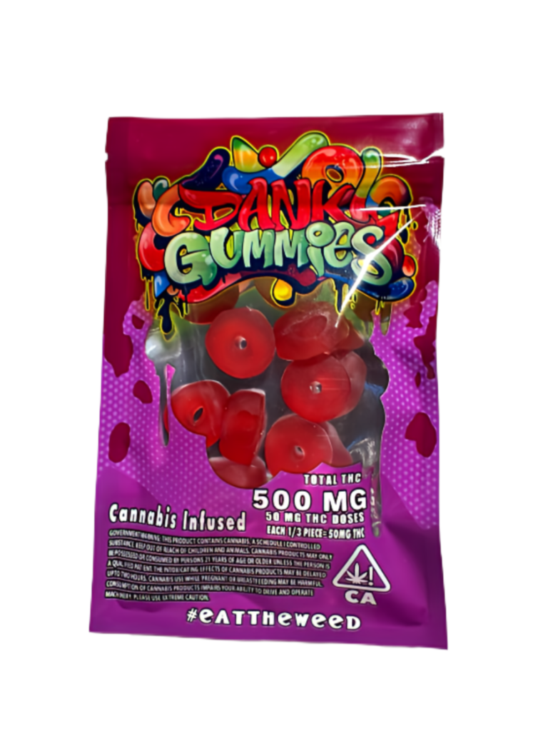 Raspberry – Premium DANK Gummies