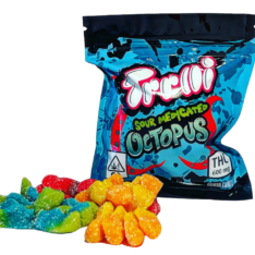 Trolli Sour Octopus 600mg – Trolli Sour Medicated Octopus