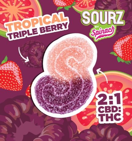 TROPICAL TRIPLE BERRY 2:1 CBD:THC