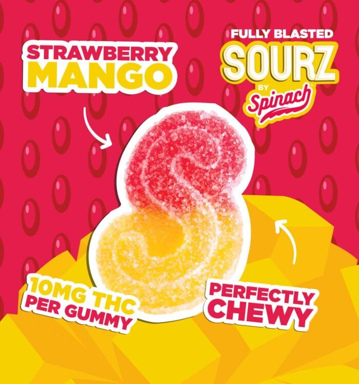 STRAWBERRY MANGO SOURZ GUMMIES