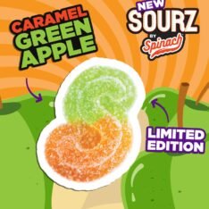 CARAMEL GREEN APPLE SOURZ GUMMIES