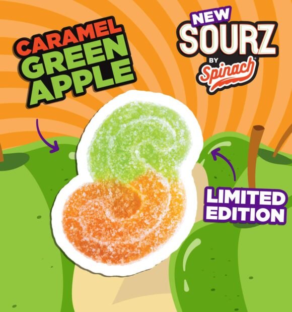 CARAMEL GREEN APPLE SOURZ GUMMIES